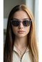 Mona Purple Sunglasses - 3