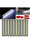 10Pcs 17CM Super Bright Car Daytime Running Lights Waterproof 12V LED COB Car Auto Fog Light White S - 8