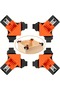 2 PCS Woodworking Angle Clamp Tool Set 60/90/120 Degrees Fixer Photo Frame Picture Frame Clamp Home - 7