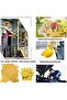 M Cowhide Welding Working Safety Protection Gloves HeatInsulation Anti-cut Fire Retardant Woodstove - 4