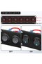 DaierTek 6 Gang Switch Panel 12V Boat Rocker Toggle Switch Panel 12 VDC 20A 3 Pin SPST On-Off Switch - 4