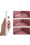 Sponge Rod Sofa Cover Cushion Cover Oval Chair Cover Clamping Apparatus 11 Pieces Black-White - 2