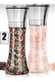 Stainless Steel Lid Glass Body Spice Mill Set of 2 19 cm - 4