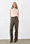Lace Blouse with Tie-Back Detail - Ecru - 6