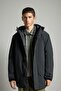 ERKEK Kapüşonlu parka