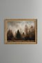 Forest Scenery with Autumn Colors - Vintage Patterned Painting - Fine Model