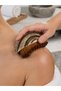 Massage Brush Body Cleansing Brush Wooden Patterned Soft Bristled Bath Brush - - 4