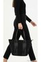 Women's Shoulder Bag Large Size Shopper Tote Long Strap Large Internal Volume Daily Use 6W6Pr Stnbzy - 4