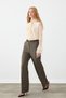 Lace Blouse with Tie-Back Detail - Ecru - 5