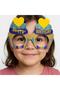 Cupcake Themed Birthday Colorful Cardboard Happy Birthday Glasses 6 Pieces