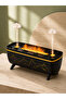 Flame Effect Air Humidifier 280 ml Essential Oil Compatible Jelly Rain Effect Diffuser - - 3