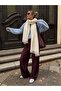 Soft Textured Basic Shawl Solid Color Long Scarf with Tassels - 5