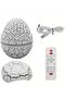 Egg-Shaped Table and Night Light Color Changing Projector - - 5