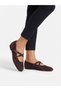 Ac312659 Suede Cross-Buckle Soft Flexible Women's Ballet Flats - 3