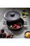 Cast Pro Cast Iron Pot 26 Cm-Black - 2