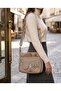 25X21 cm Mink Parachute Fabric 5-Compartment Women's Shoulder and Crossbody Bag