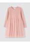 Sparkling Choices Tulle Detailed Girls' Dress from Shining Store - 4