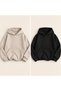 Unprinted Plain Unisex 2-Piece Hooded Three-Thread Sweatshirt Pack