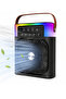 Portable Mini Air Conditioner Humidifier Fan USB Fan with Rgb Led Lighting - - 5