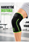 Sports Knee Brace with Upper Support Band, Flexible Knitted Knee Protector for Women and Men