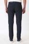 Comfort Fit Honeycomb Woven Stretch Cotton Navy Blue Trousers P 1230 - 6