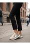Black Suede Lace-Up Women's Casual Sports Ava - 2