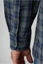 Long Sleeve Regular Fit Pocketed Plaid 100% Cotton Sports Shirt - 4