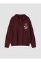 Sparkling Choices by Shining Store Devrik Roba Collar Stone Detailed Girls' Knitwear Sweater - 5