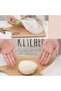 Dough Bag Set of 2 Medium and Large Dough Silicone Transparent Kneading Bag for Bread Pasta Ravioli Kneading - 3