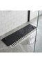 Black Long Drain Cover Silicone Mat – Anti-Odor and Pest-Repellent Drain Protector