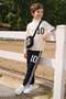 Jogger Unisex Children's 2-Piece Set with Piping Bag Accessories
