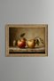 Apple Still Life - Vintage Patterned Painting - Fine Model
