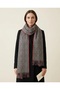 Patterned Acrylic Woven Shawl – Soft Long Shawl with a Silk Feel - 3