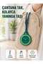 Analog Watch with Strap, Pants Belt, and Bag Accessory - Green - Lisinya LSELDR06