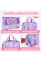 Gym Bag for Women with Shoe Compartment – Waterproof Duffel Bag, Travel Weekender Overnight Bag for Gym, Yoga & Sports with Wet & Dry Pocket - 5