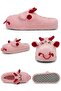 Antarctica 1-Day Indoor Non-Slip Silicone Sole Comfortable Orthopedic Warm Soft Animal Concept Sweet Slippers - 2