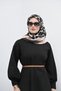 وشاح من الفوال بنمط الفسيفساء 90x90 سم