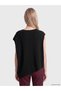 Alita City Lcw Vision Black Knitwear Plain Oval Neck Women's Sweater with a Difference - 4