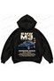Bmw M3 E92 Graphic Printed Oversize Boxy Hooded Sweatshirt
