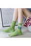 4 Pack Cartoon Crew Socks for Women, Novelty Casual Socks - 7