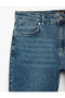 Normal Waist Cotton Straight Fit Jean Trousers with Pockets - Mark Jean - 7