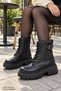 Navor Lace-Up and Zippered Thick Sole Casual Women's Boots - 3