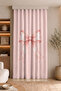 Large Ribbon Bow Digital Printed Single Wing Background Curtain (with Pillowcase as a Gift) - 3
