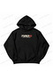 Mclaren 720S Printed Black Oversize Boxy Hoodie Sweatshirt - 2
