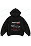 Mclaren 720S Printed Black Oversize Boxy Sweatshirt