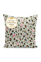 Leopard Patterned Pink Floral Digital Printed Single Wing Background Curtain (with Pillowcase as a Gift) - 4