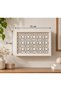 Wall Mountable Decorative Modem-Wifi and Insurance Storage Box 25X35 cm Depth 11 cm - 2