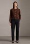 Button Detailed Brown Women's Cardigan 26K0112K1 - 3