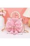 Elegant Pearl Handle Bow-Decorated Little Children's Bag - 4