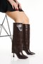 Pants Leg Model Sheath Boots - 4